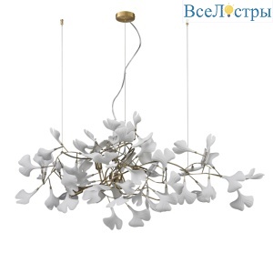 Подвесная люстра Delight Collection 10881P/L1000 gold/white