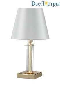 Настольная лампа Crystal Lux Nicolas NICOLAS LG1 GOLD/WHITE