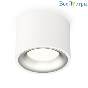 Комплект накладного светильника Ambrella light XS7510023 SWH/MCH белый песок/хром матовый (C7510, N7013)