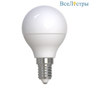Лампа светодиодная Uniel LED-G45-6W/4000K/E14/FR/RA95 PLK01WH UL-00011182