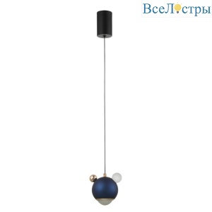 Подвесной светодиодный светильник Crystal Lux Amigo SP Led Blue