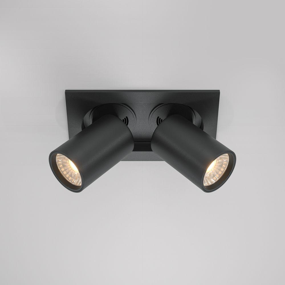 встраиваемый светодиодный спот maytoni technical hidden dl045-02-10w3k-b