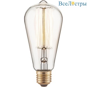 Лампа накаливания Elektrostandard диммируемая E27 60W прозрачная a034964