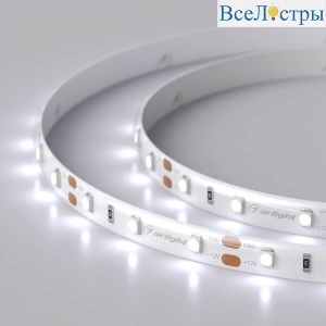 Светодиодная лента герметичная Arlight RTW-SE-A60-8mm 12V Cool 10K (4.8 W/m, IP65, 2835, 5m) 016836(2)