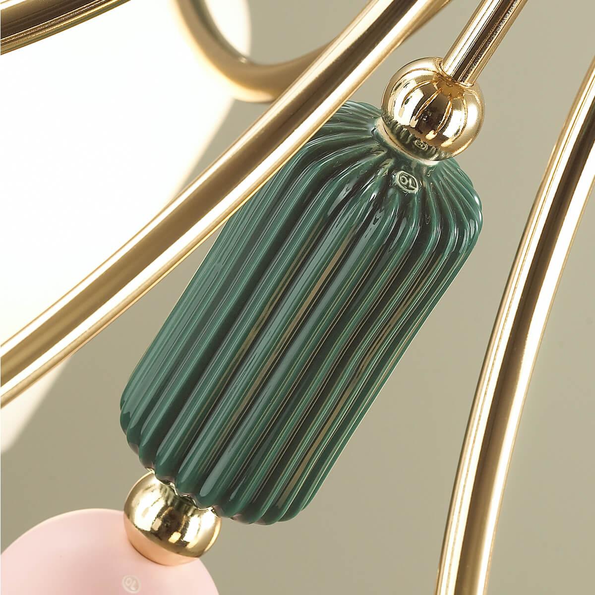 потолочная люстра odeon light classic candy 4861/7c