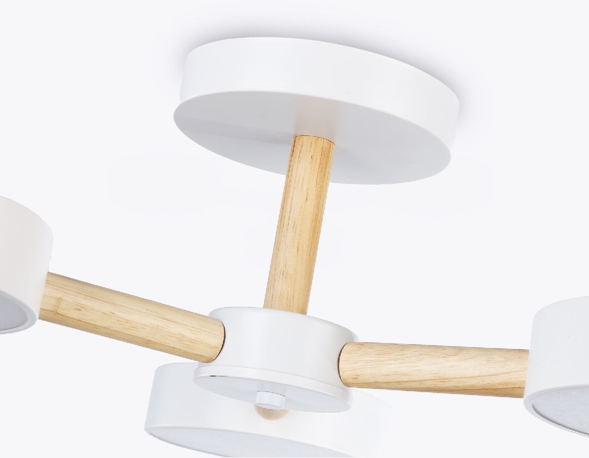 люстра на штанге ambrella light comfort linetech fl4821