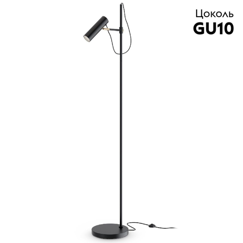 торшер maytoni technical bansky mod129fl-01b