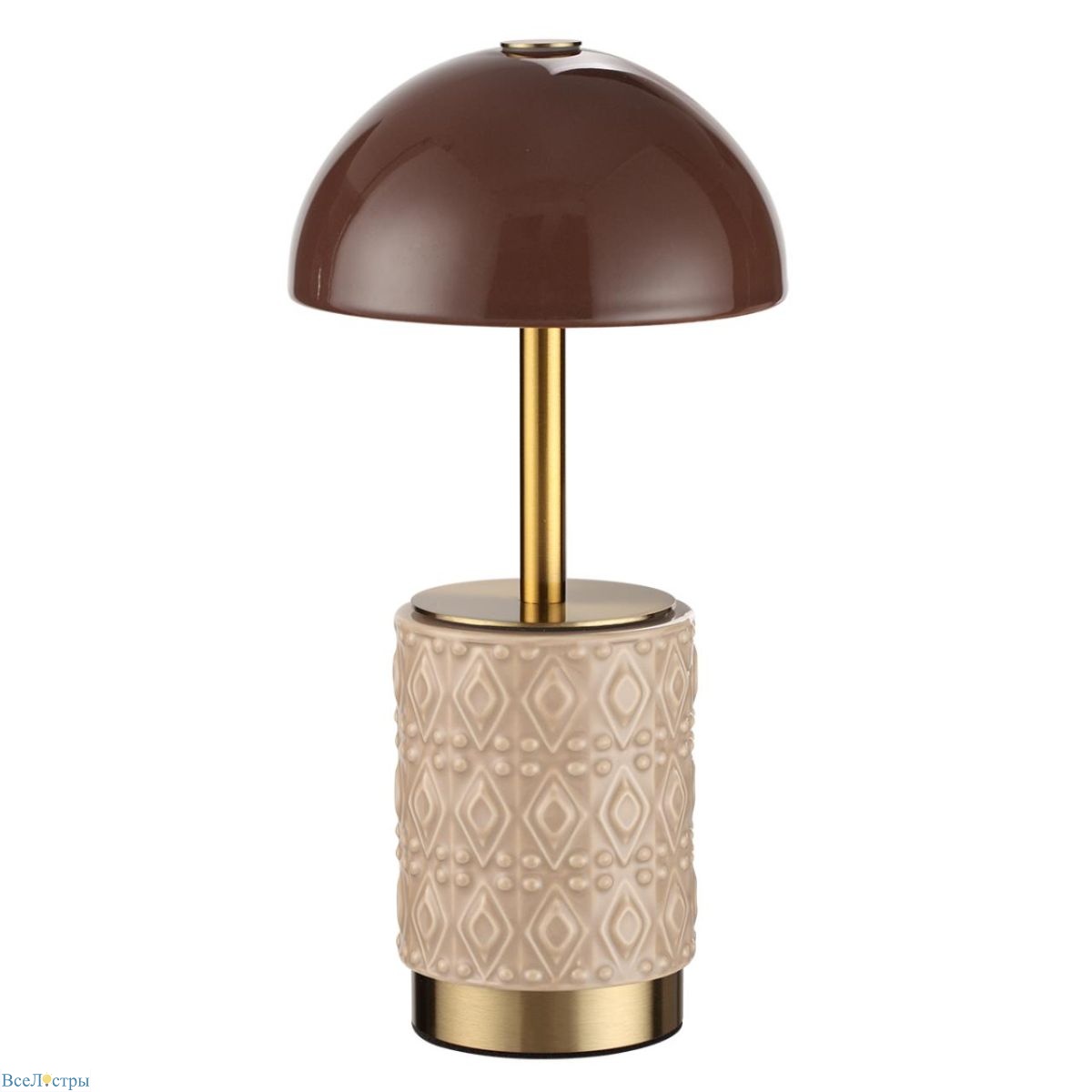 настольная лампа беспроводная odeon light l-vision lulu 5453/3tl