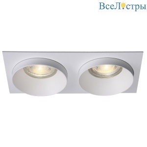 Встраиваемый светильник Crystal Lux CLT 044C2 WH-WH