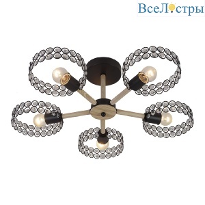 Люстра на штанге Escada Banjo 679/5P Black