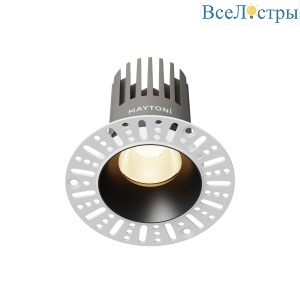 Встраиваемый светильник Maytoni Technical Dip DL121-15W-3K-TRS-B