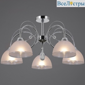 Люстра на штанге ILLUMICO ILLUMICO IL0495-5CSQ-25CH ELITE