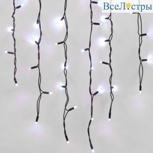 Уличная светодиодная гирлянда Uniel бахрома (UL-00003935) белый ULD-B3010-200/TBK White IP67