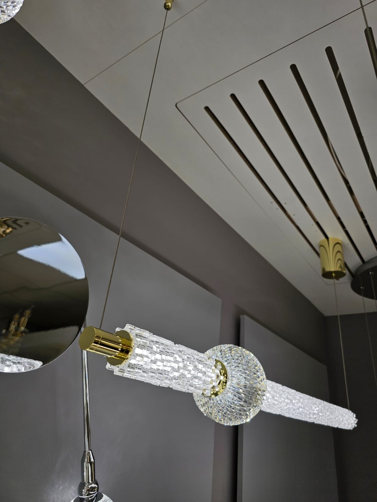 подвесной светильник odeon light crystal 5008/28l