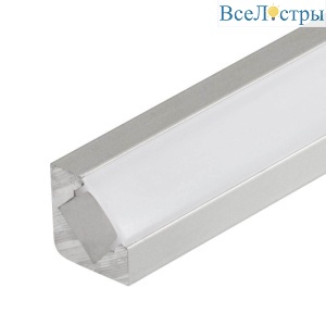 Профиль с экраном Arlight с экраном ALU-D45-2000 ANOD+FROST 018252