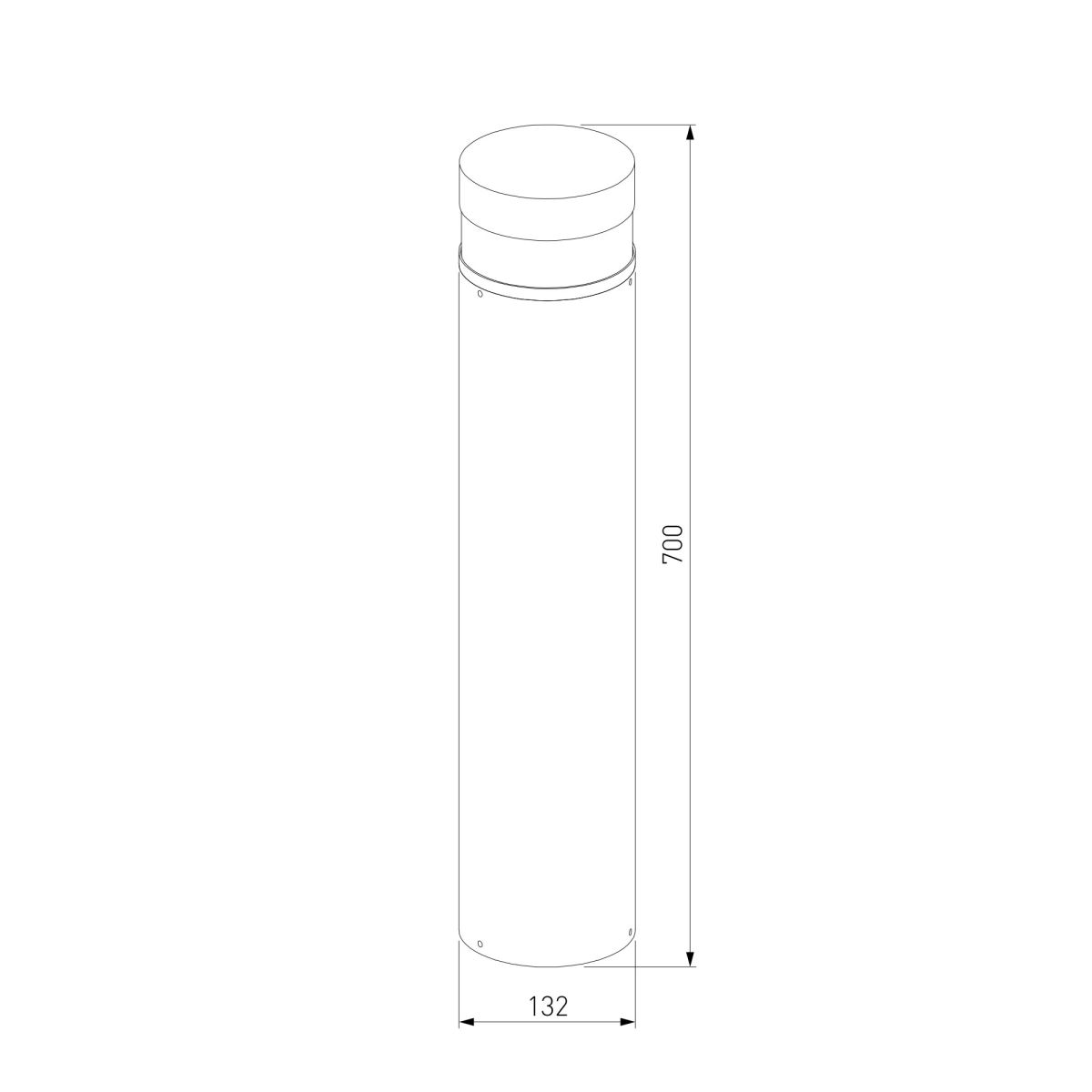 ландшафтный светильник elektrostandard 1532 techno led черный 4690389219184 a072085