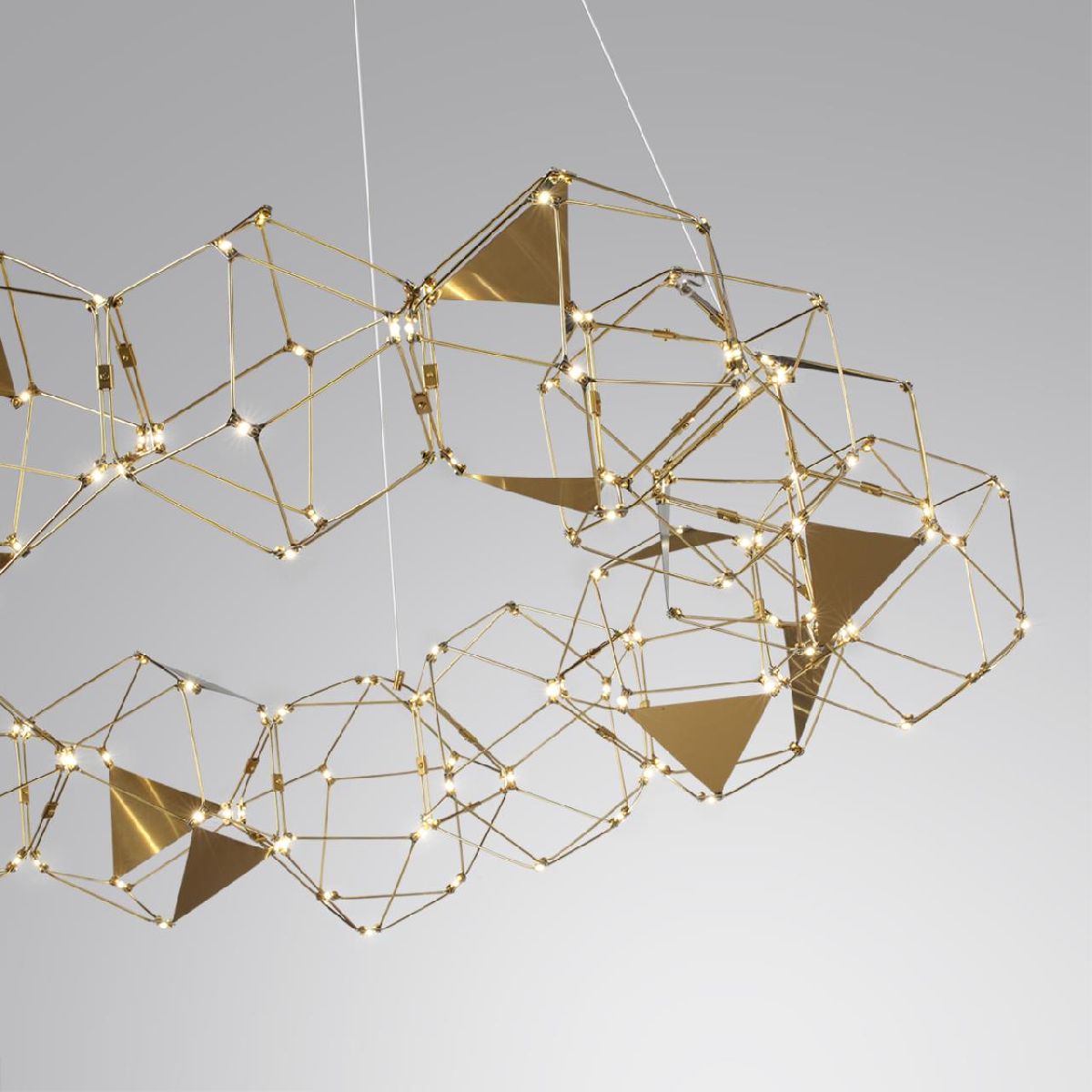 подвесная люстра odeon light trellis 5086/68l