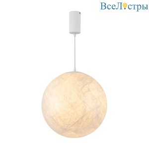 Подвесной светильник Arlight SP-SILKA-HANG-R400-12W Warm2700 (WH, 330 deg, 230V) (IP20, Натуральный шелк) 056880