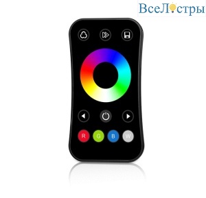 Пульт Arlight SMART-801-52-1G-1SC-RGBW Black (3V, 2.4G) (IARL, IP20 Пластик) 061106