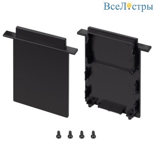 Заглушка Arlight SL-LINIA52-3L-F-HIGH BLACK глухая 044704