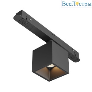Трековый светодиодный светильник Maytoni Technical Magnetic Exility Alfa S TR133-2-7W3K-B