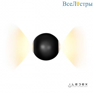 Настенный светильник iLedex Rainbow ZD8168-6W RGB BK