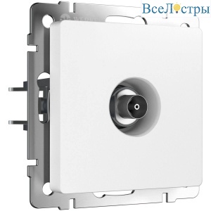 ТВ-розетка Werkel белый W1183061 4690389192296