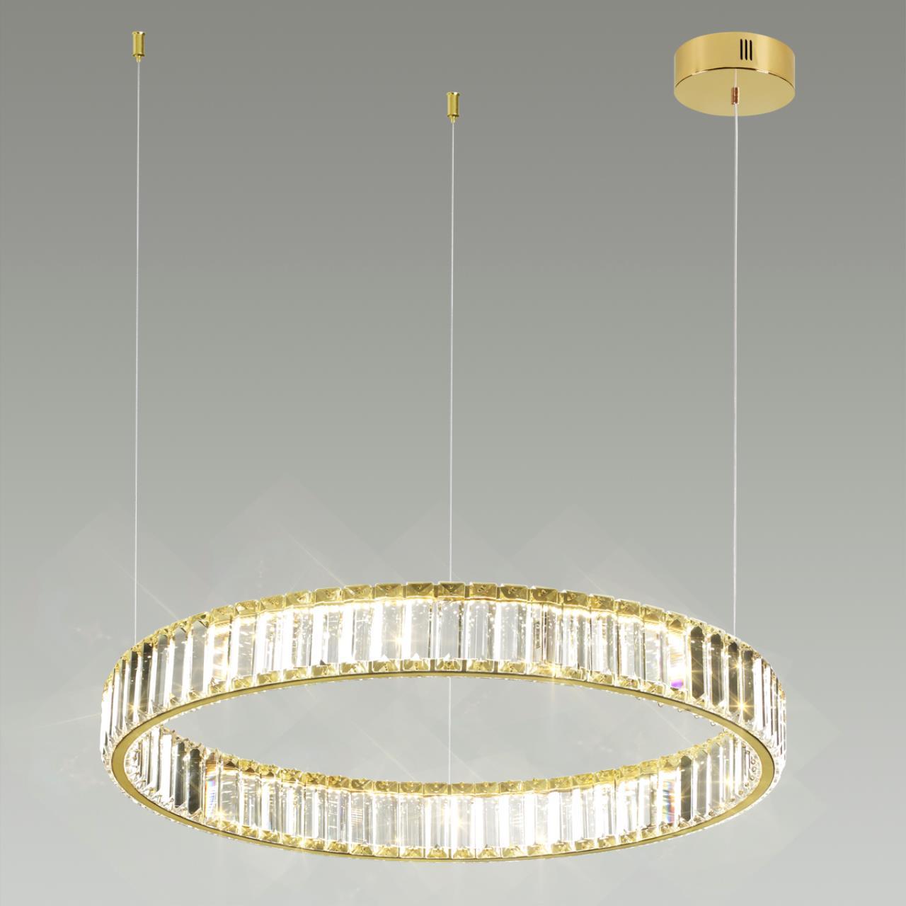 подвесной светодиодный светильник odeon light vekia 5015/36l
