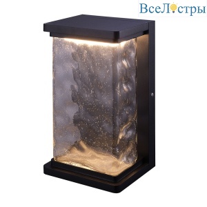 Уличный настенный светильник Arte Lamp Atlantis A2313AL-1BK