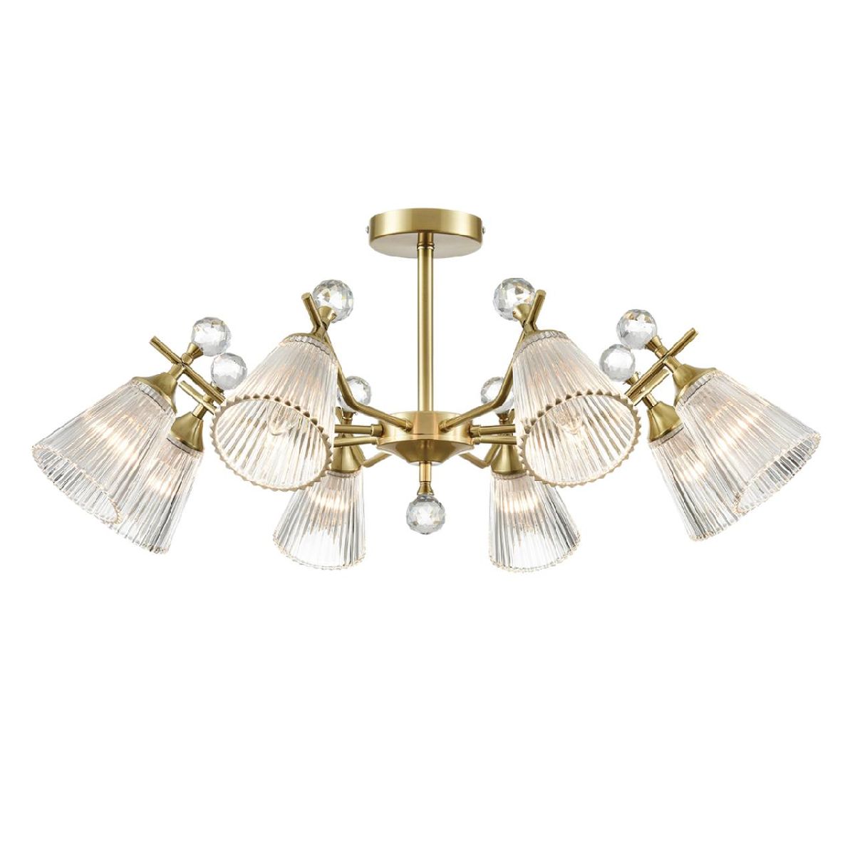 люстра на штанге lumion aurica 8046/8c