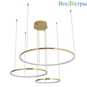 Подвесной светодиодный светильник Newport 15000 15103/S champagne gold М0068730