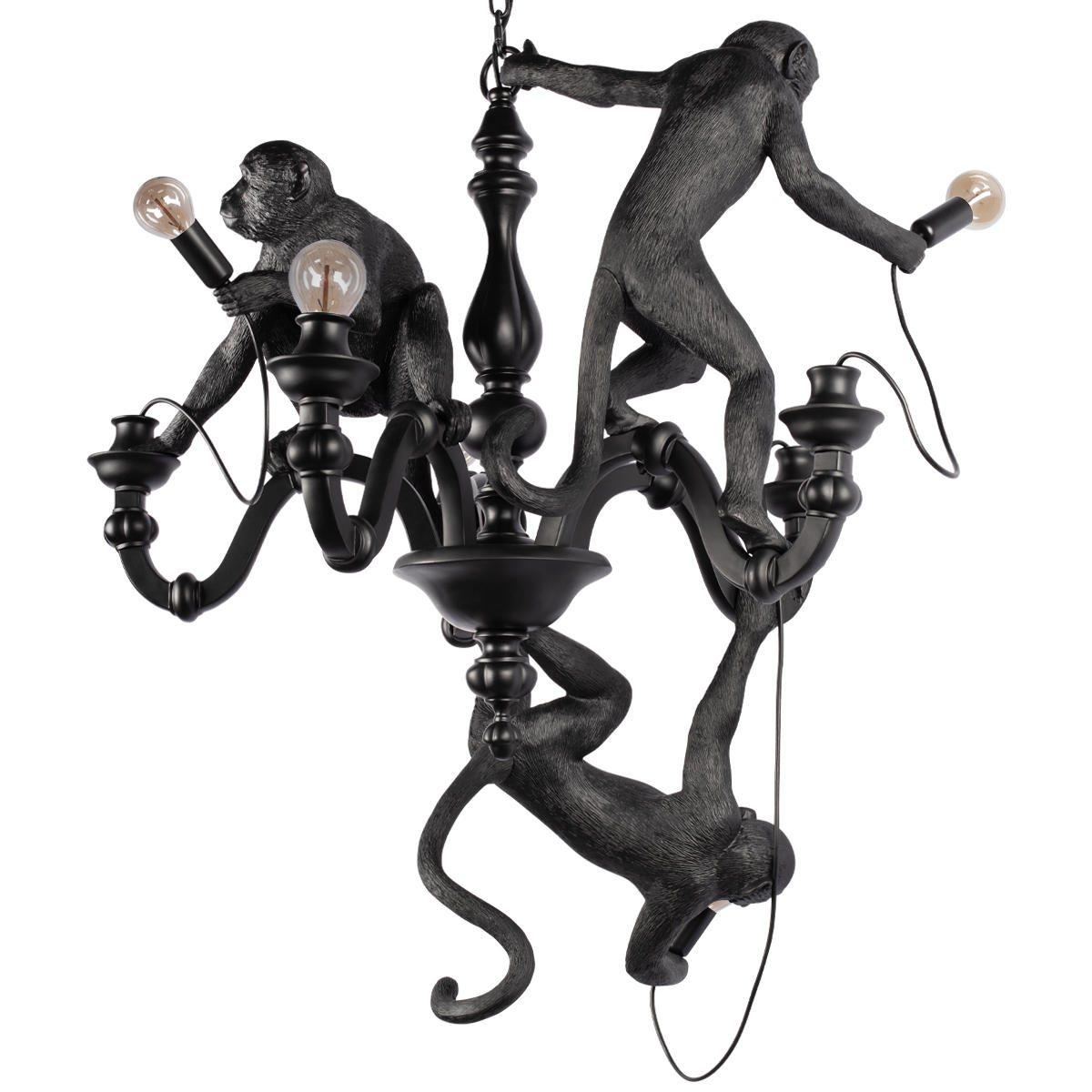 подвесная люстра loft it monkey 10314 black