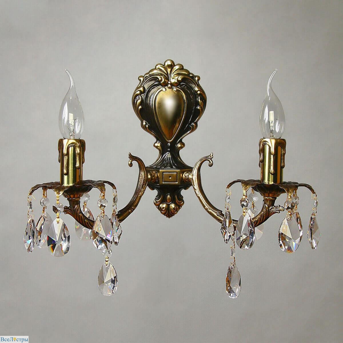 бра ambiente benisa 2226/2 pb tear drop