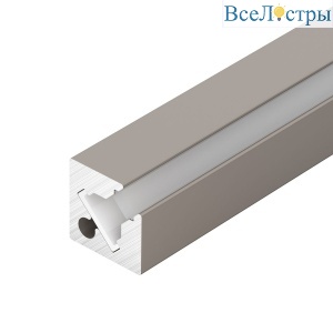 Профиль c экраном Arlight SL-KANT-H10-SQUARE-2000 CHAMPAGNE GOLD (Алюминий+пластик) 055320