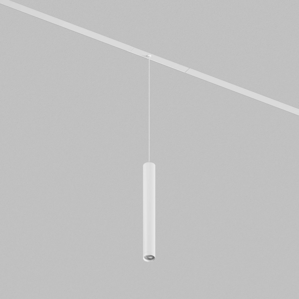 трековый однофазный светильник denkirs simple spot dk8108-wh