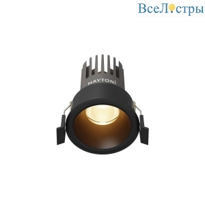 Встраиваемый светильник Maytoni Technical Dip DL115-10W-3K-B