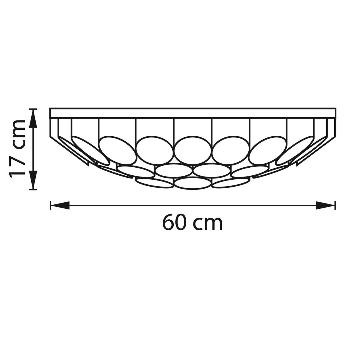 потолочная люстра lightstar siena 720407