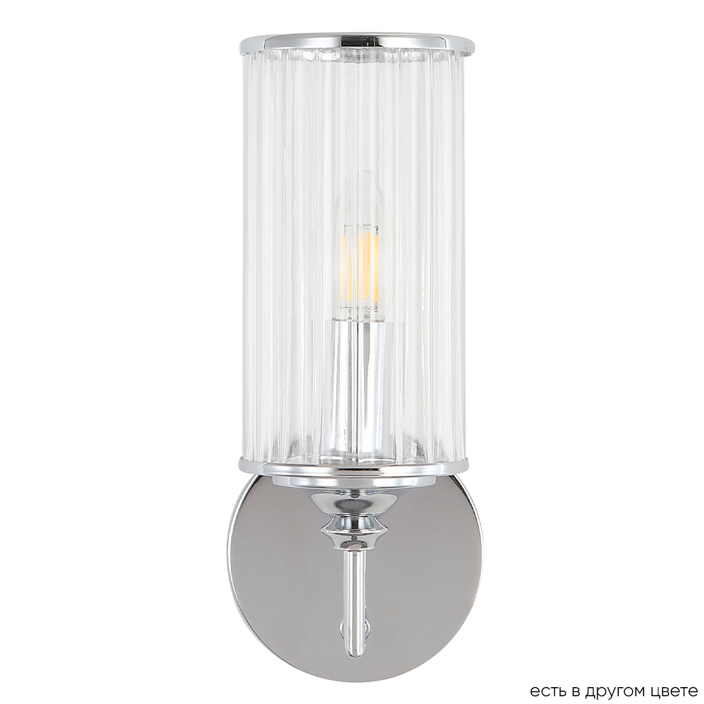 бра crystal lux gloria ap1 chrome