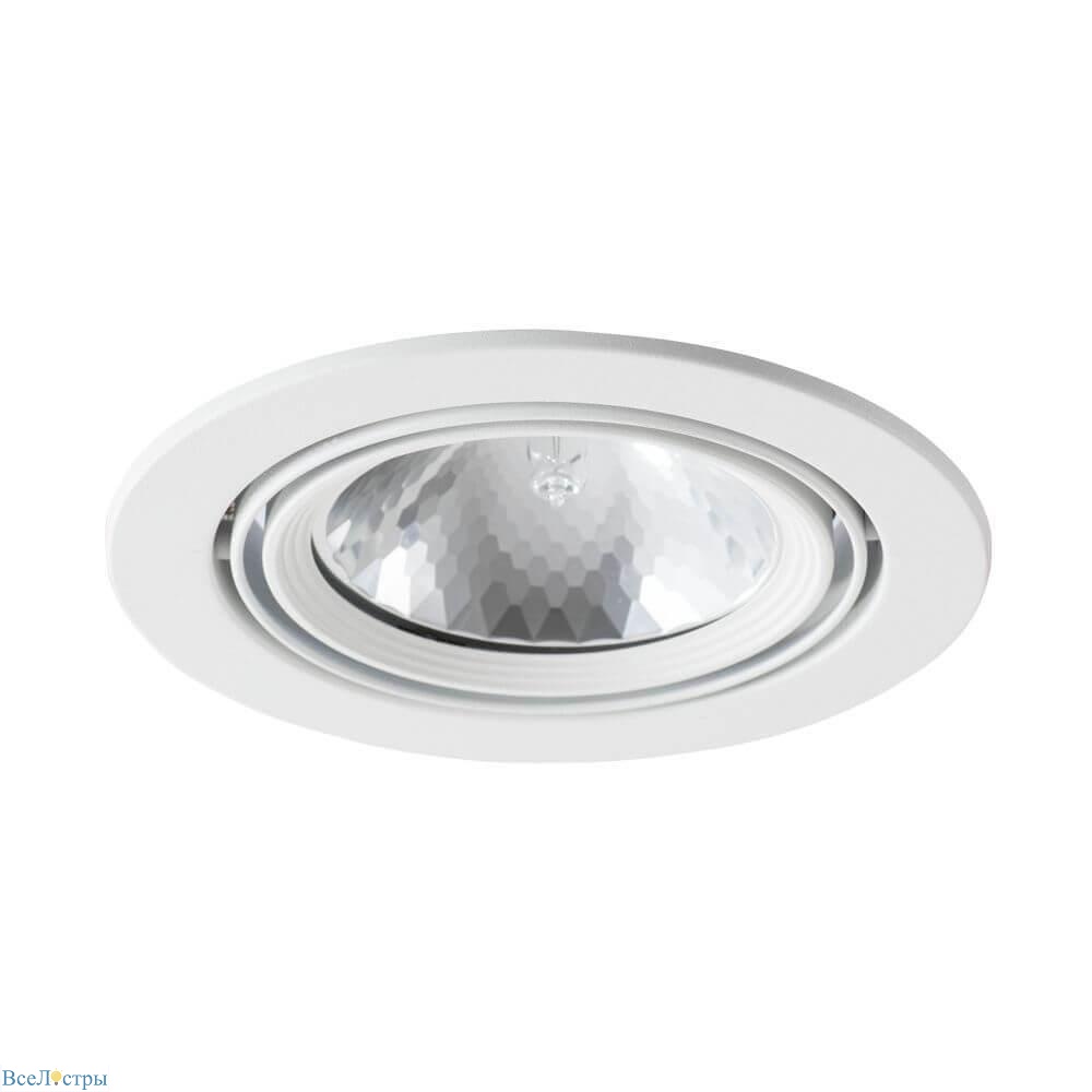 встраиваемый светильник arte lamp apus a6664pl-1wh