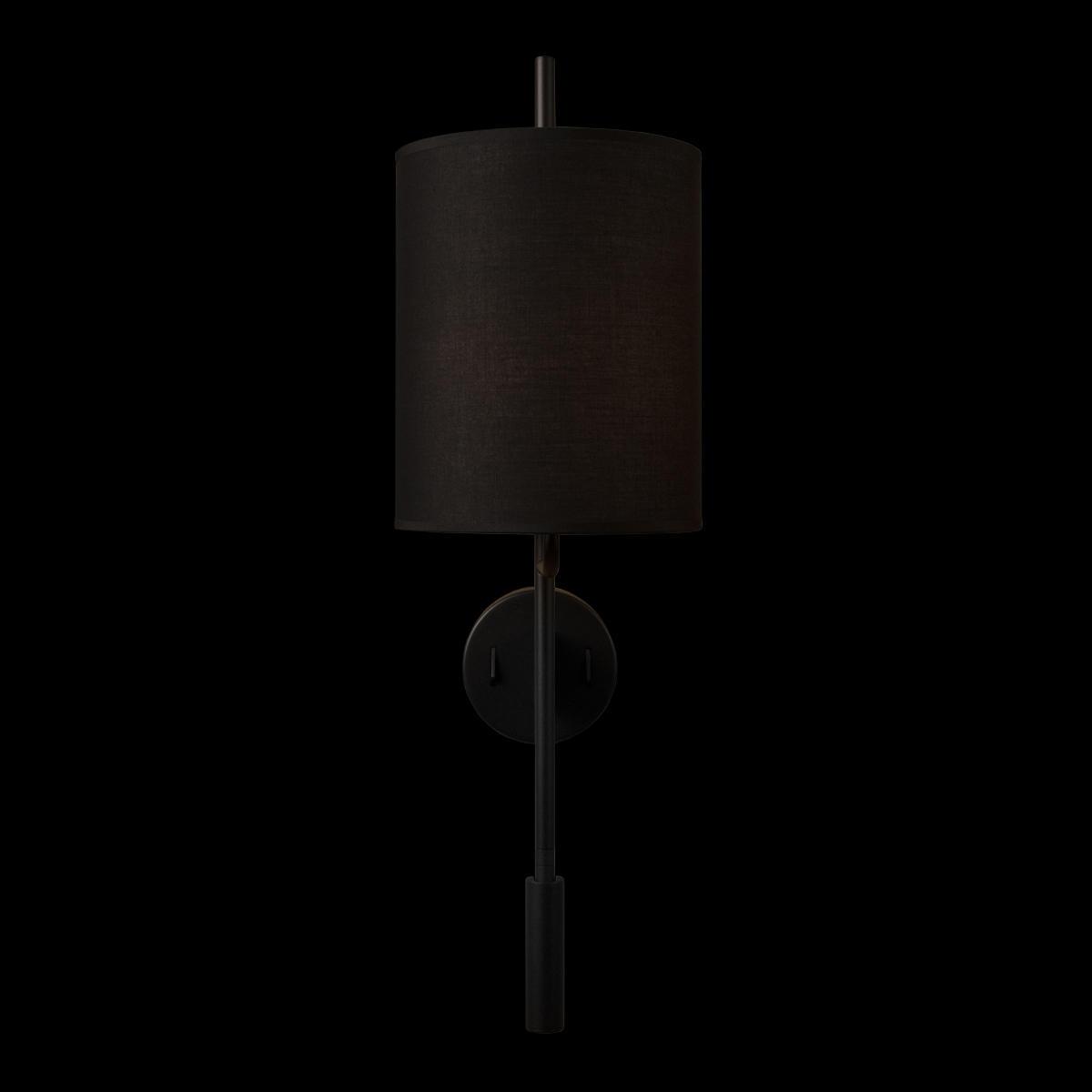 бра loft it ritz 10253w/b black