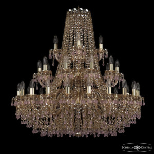 Подвесная люстра Bohemia Ivele Crystal 1410/20+10+5/360/3d G V7010 M721
