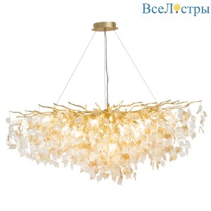 Подвесная люстра AM Group FOREST DL1200 GOLD