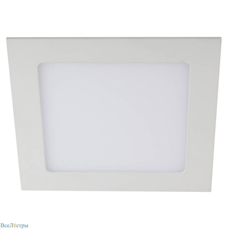 встраиваемый светильник эра led 2-6-6k б0019836