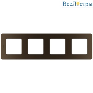 Рамка четырехместная Legrand Inspiria 673969