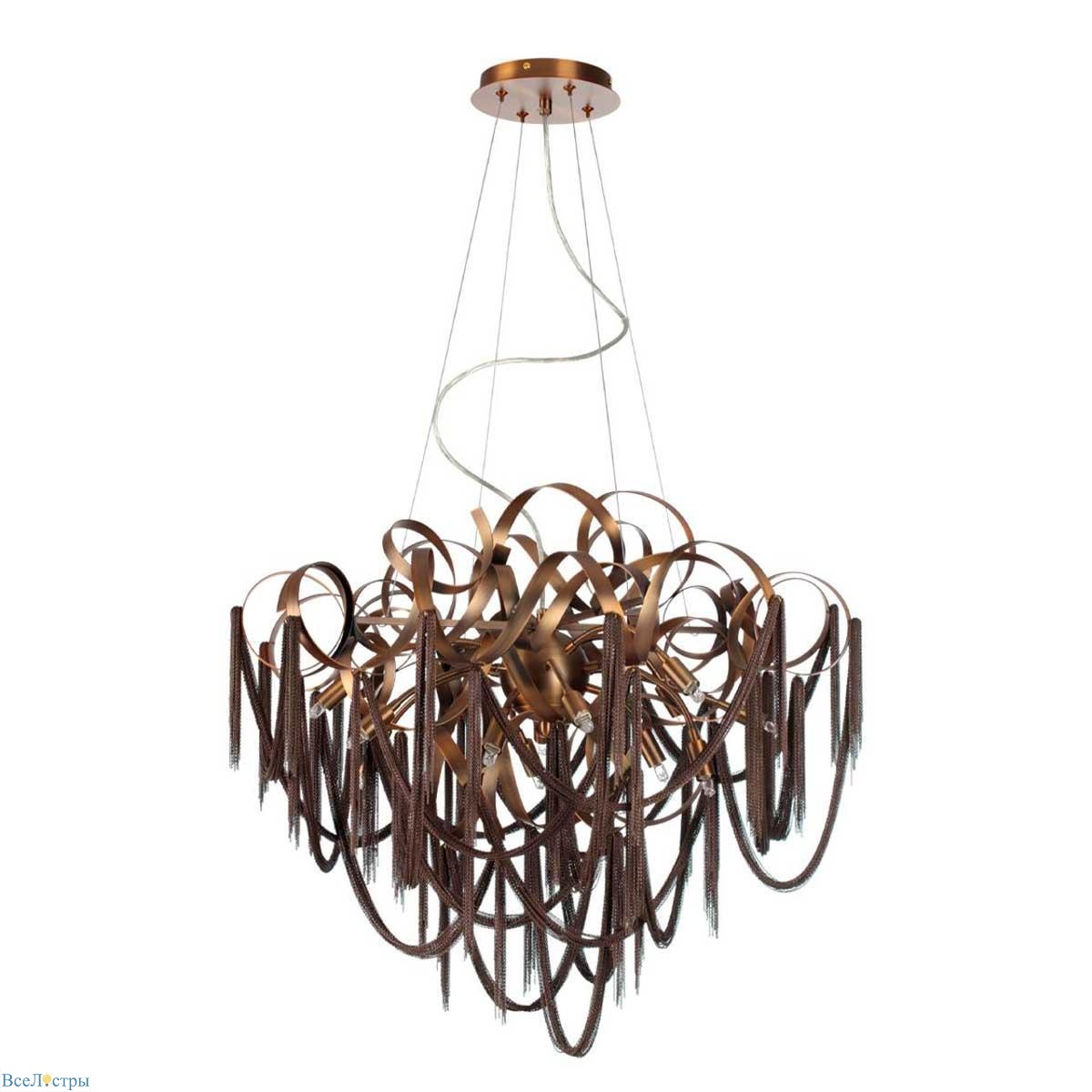 подвесная люстра odeon light chainy 5066/12