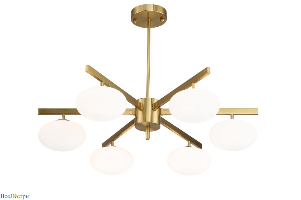подвесная люстра aura 444 l06 gold