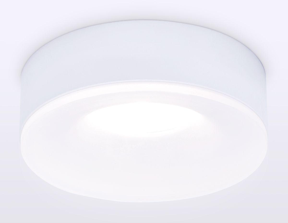 встраиваемый светильник ambrella light techno spot acrylic frost tn3331