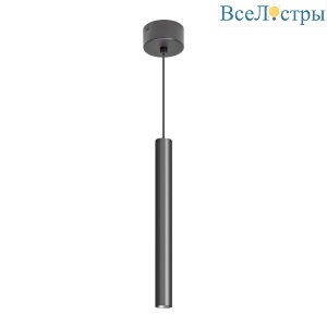 Подвесной светильник Arlight SP-PIPE-HANG-L300-R30-9W Warm3000 (BK, 24 deg, 230V) 038609