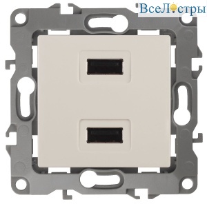 Розетка USB Эра 12-4110-02 Б0027492