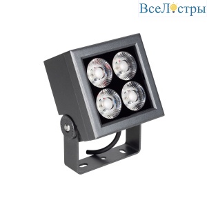 Прожектор Arlight ALT-BLOCK-S130x130-15W Warm3000 (GR, 60 deg, 230V) 054751